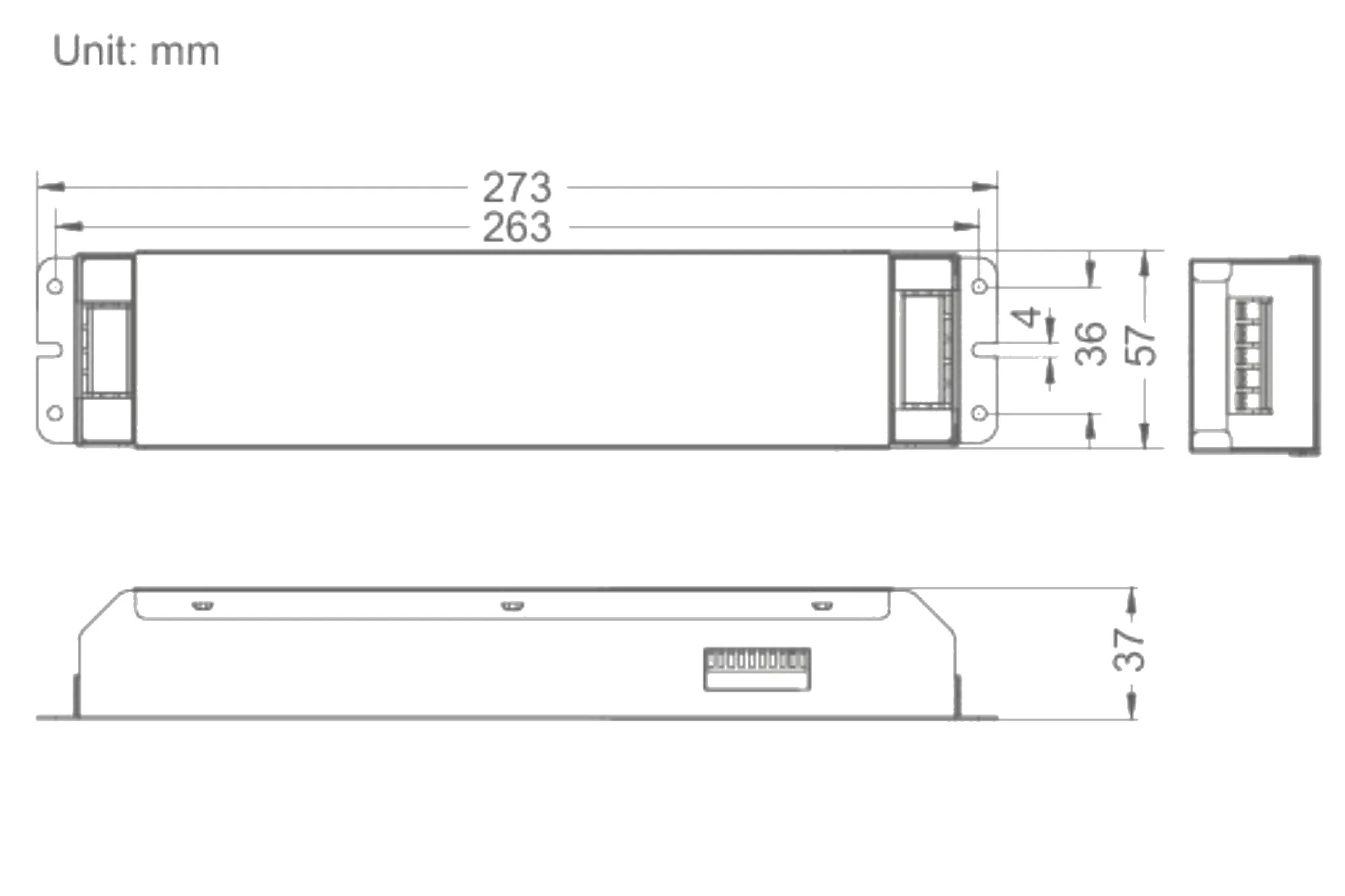 DMX512/RDM, Push Dim, PWM, 150W, CV Dimmable Driver, 24V 2.08A x 3CH, EFF>91%, 3yrs Warranty. DMX-150-24-F3M1  LTECH DMX Constant Voltage